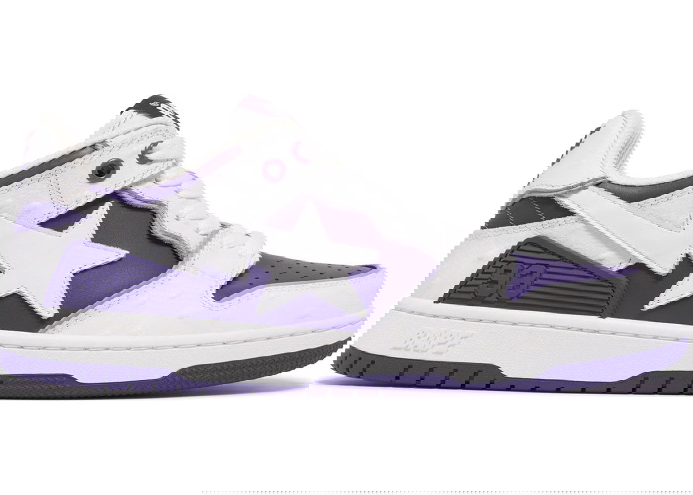 Кецове и обувки BAPE A Bathing Ape Sk8 Sta #1 Ostrich Pack White Purple Тъмно синьо | 1K30-191-308-PUR/1K30-291-308-PUR/001FWK301308M_PUR, 0