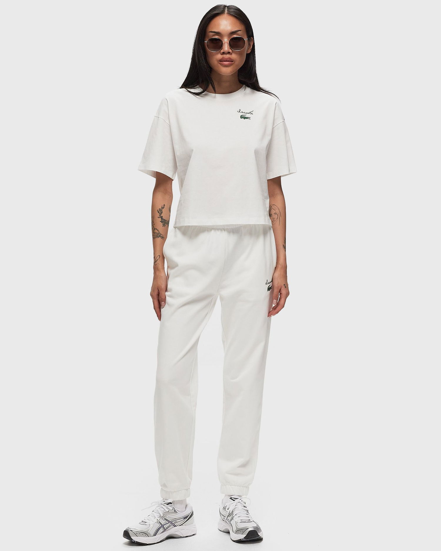 Спортни панталони Lacoste PANTALON DE SURVETEMENT Бяло | XF2566-70V, 1