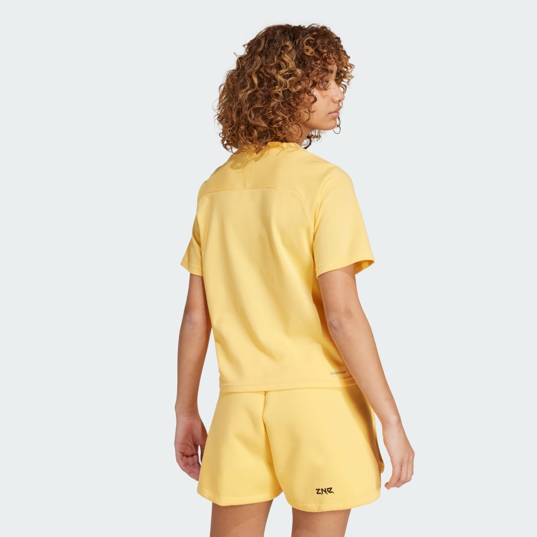 Тениска adidas Performance Z.N.E. Жълто | IS3932, 1