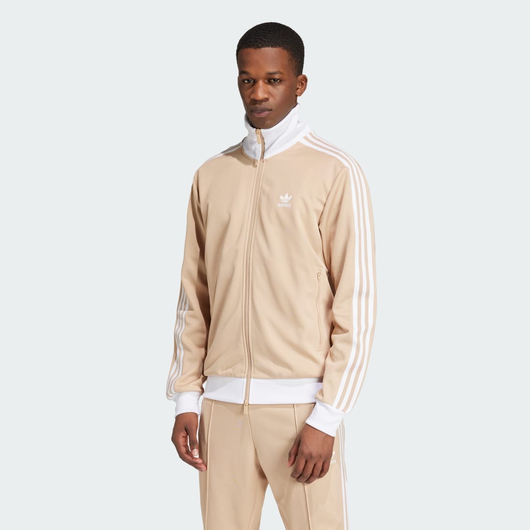 Яке adidas Performance Adicolor Classics Beckenbauer Бежово | IZ1858, 1