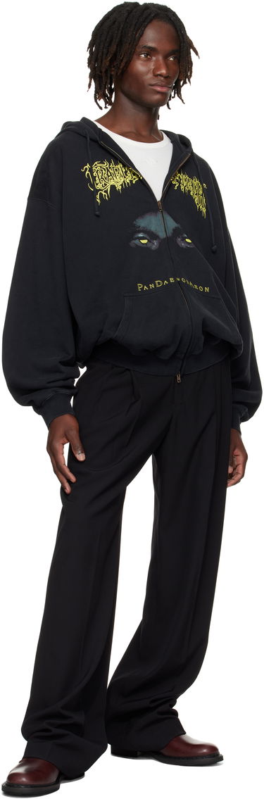Суитчър VETEMENTS Vetements Cradle of Filth 'Pandaemonaeon' Zip-Up Hoodie Черно | UCF76ZU550B, 3