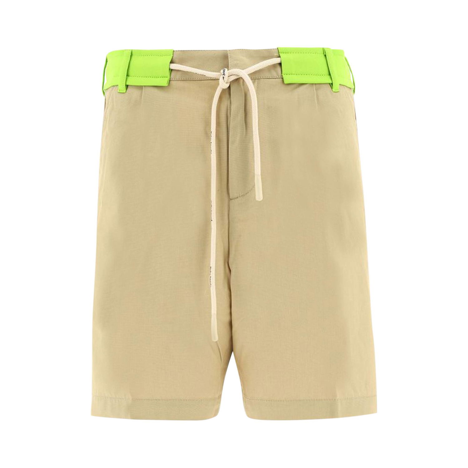 Къси панталони Palm Angels Track Belt Shorts Бежово | PMCB041S22FAB0016159, 1