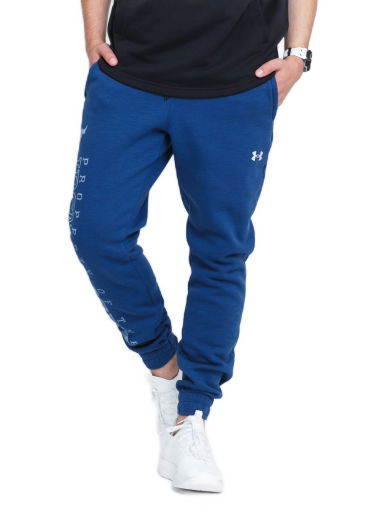 Спортни панталони Under Armour Project Rock CC Fleece Jogger Тъмно синьо | 1367035-404