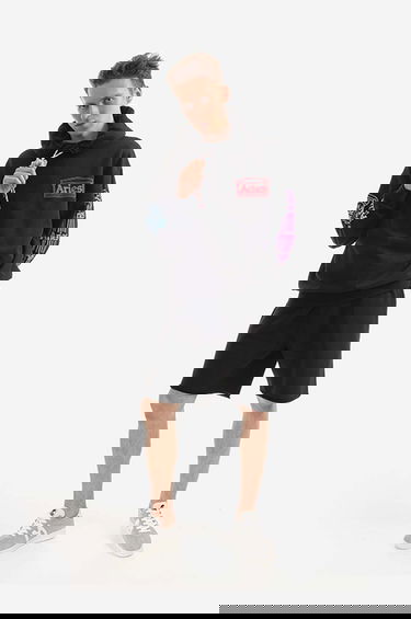 Суитчър Aries Hoodie With Print Тюркоазено | AR20010, 2