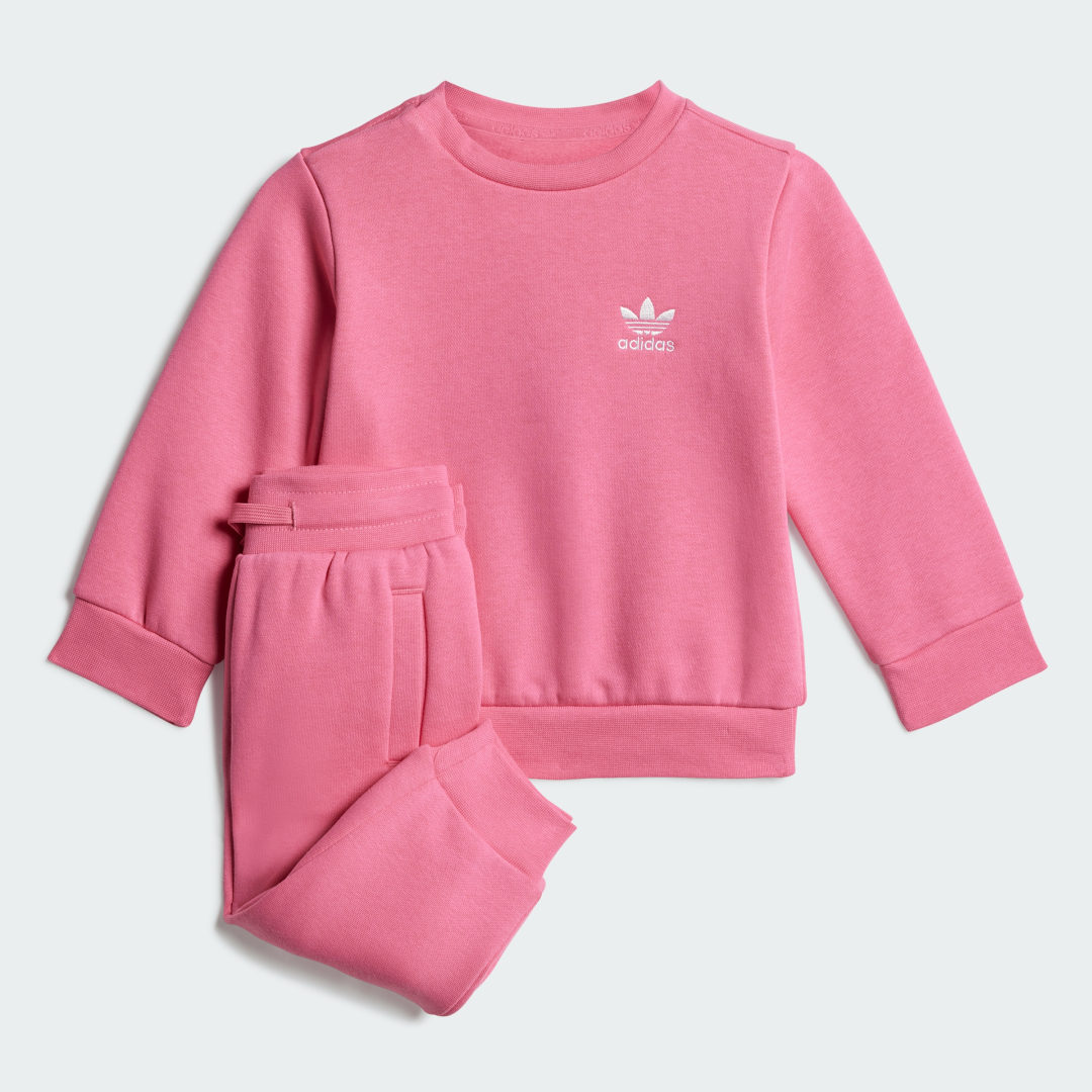 Комплект adidas Performance Crew Sweatshirt and Pants Set Розово | JY4869, 0