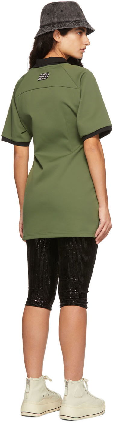 Поло тениска We11done We11done Raglan Sports Dress Зелено | WD-TO1-22-555-W-KK, 2