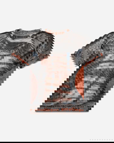 Тениска Ottolinger Mesh Otto Racing Plaid T-Shirt Многоцветен | 101-100401-07 PRI, 2