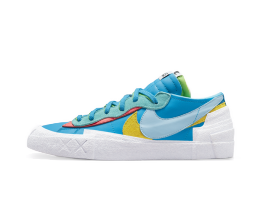 Кецове и обувки Nike Kaws x Sacai X Nike Blazer Low "Neptune Blue" Синьо | DM7901-400