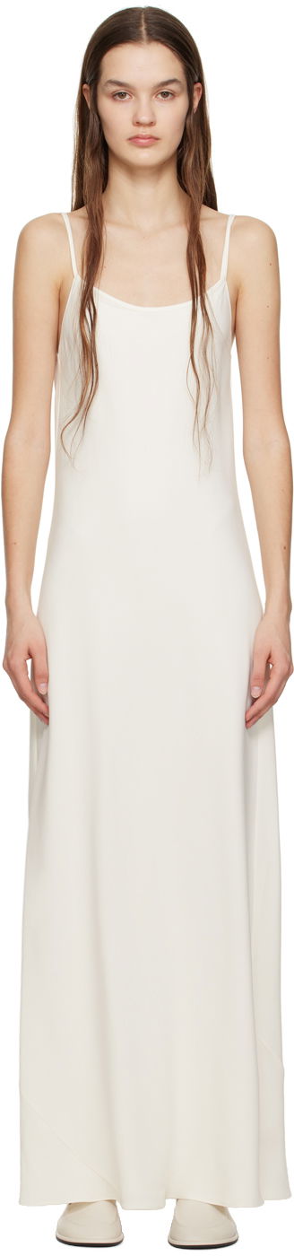 Pокля The Row Maxi Slip Dress Бяло | 6918-W2434, 0