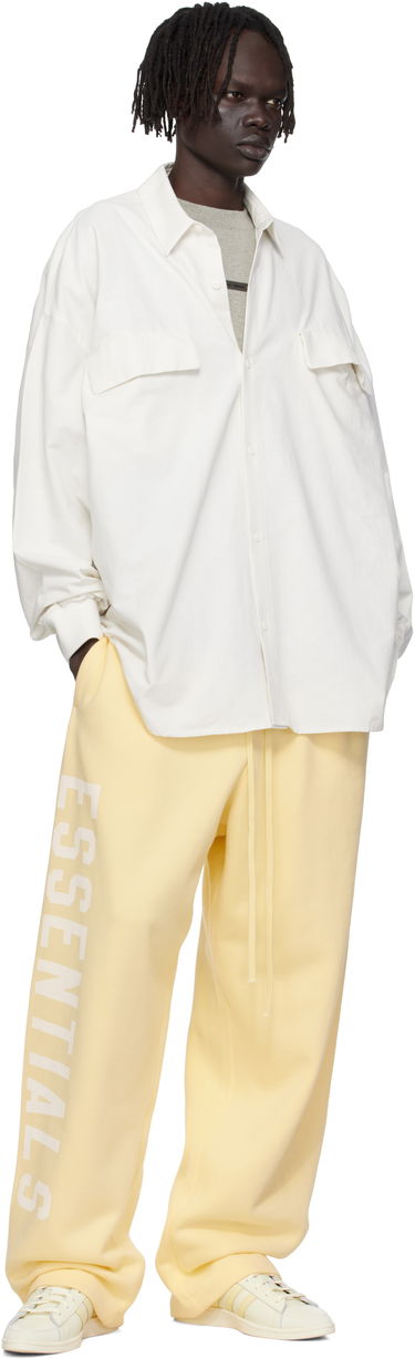 Спортни панталони Fear of God Fear of God ESSENTIALS Lounge Fleece Sweatpants Жълто | 130SP254328F, 3