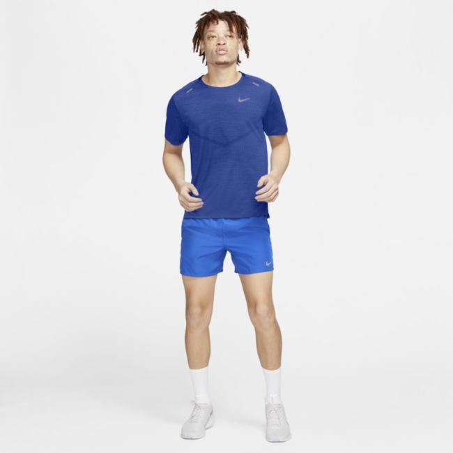 Тениска Nike Dri-FIT ADV Techknit Ultra Short-Sleeve Running Top Синьо | CZ9046-451, 1