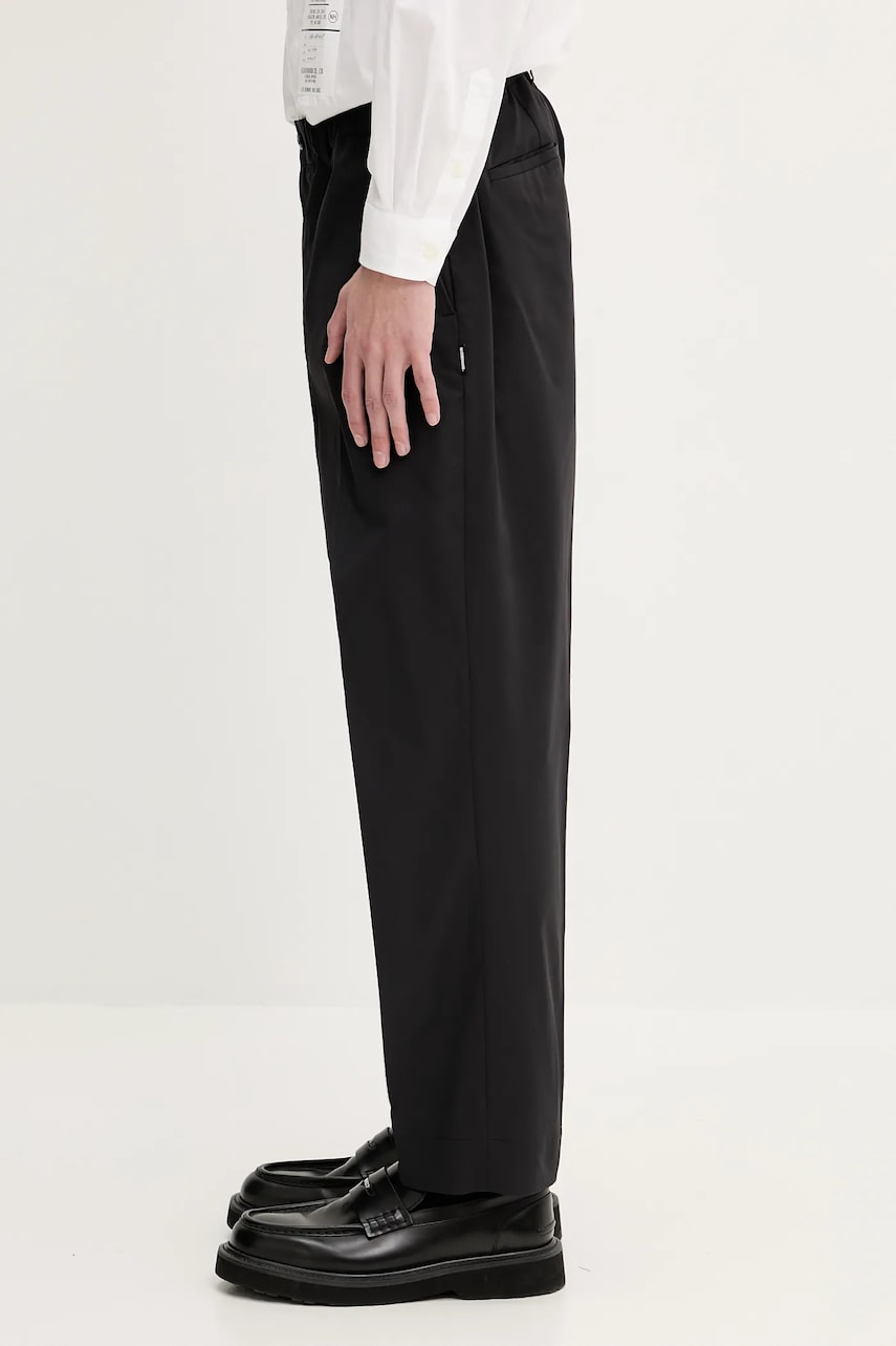 Панталони Neighborhood NEIGHBORHOOD TAPEREDSILHOUETTE Tapered Trousers Черно | 251ZANH.PTM01, 1