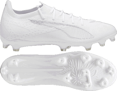 Кецове и обувки Puma ULTRA 5 PRO FG/AG Бяло | 107685-04, 2