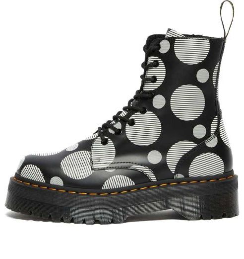 Кецове и обувки Dr. Martens Jadon Polka Dot Platform Boots Черно | 26882009, 0