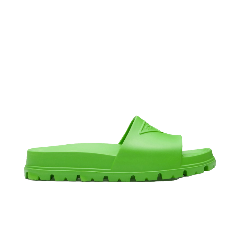 Кецове и обувки Prada Apple Rubber Slides Зелено | 2X3085_3LKV_F0225