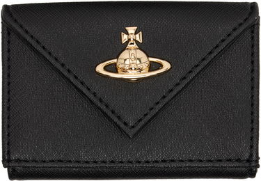 Портфейл Vivienne Westwood Vivienne Westwood Saffiano Envelope Orb Billfold Wallet Черно | 5115002EW-S0021-, 0