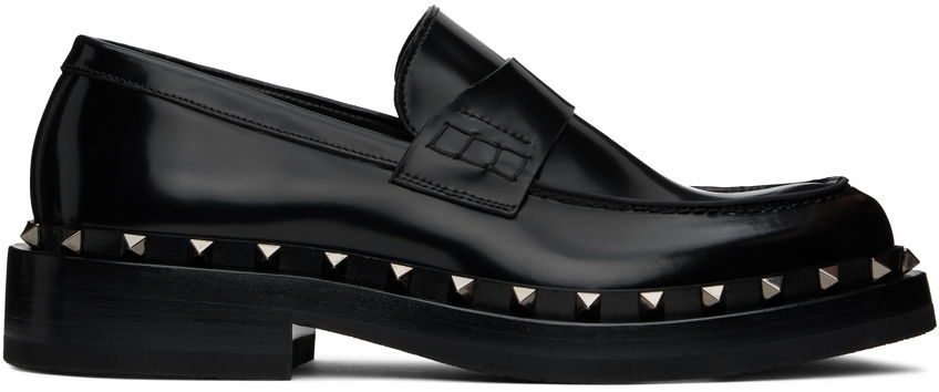 Кецове и обувки Valentino Valentino Garavani Rockstud M-Way Loafers Черно | 5Y2S0H64PMA, 0