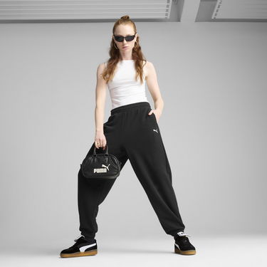 Спортни панталони Puma WARDROBE ESS Relaxed Fit Sweatpants Черно | 629753_01, 2