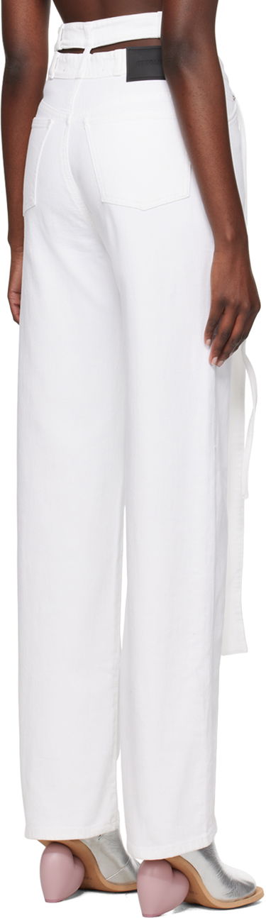 Дънки Ottolinger Ottolinger Exclusive Wrap Jeans Бяло | 1700201, 2