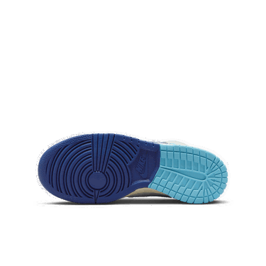 Кецове и обувки Nike Dunk High SE "Split Grey Blue" GS Синьо | FN7995-100, 2