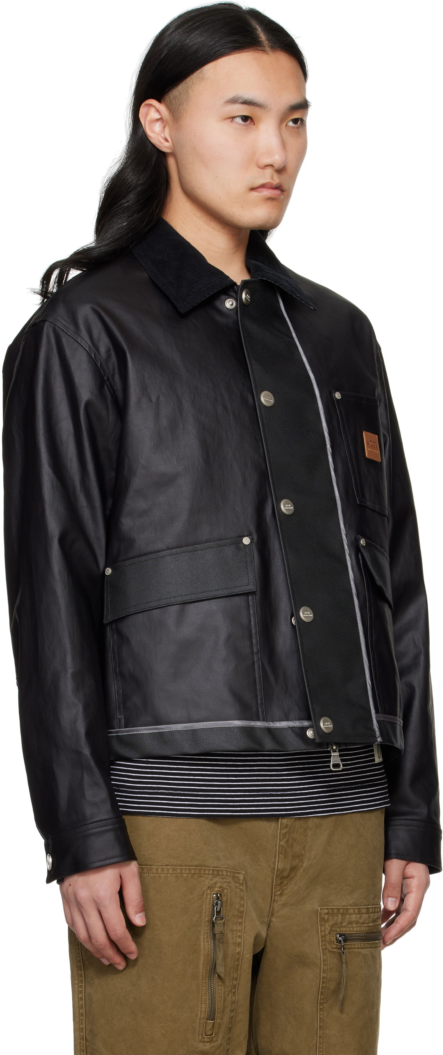 Яке Andersson Bell Andersson Bell Dawoori Inside Out Jacket Черно | awa674m, 1