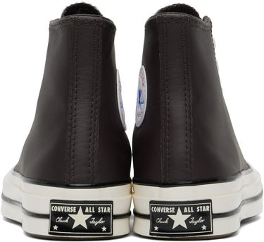 Кецове и обувки Converse Chuck 70 Heritage Colour Leather High Top Кафяво | A10154C, 1