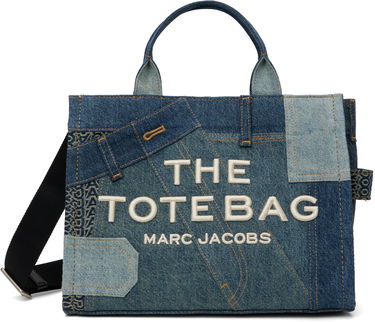 Голяма пазарска чанта Marc Jacobs Marc Jacobs 'The Deconstructed Denim' Medium Tote Bag Синьо | 2S5HTT031H03, 0