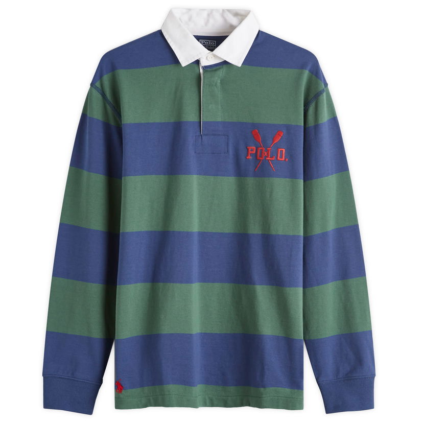 Поло тениска Polo by Ralph Lauren END. x Stripe Rugby Тъмно синьо | 710945124001