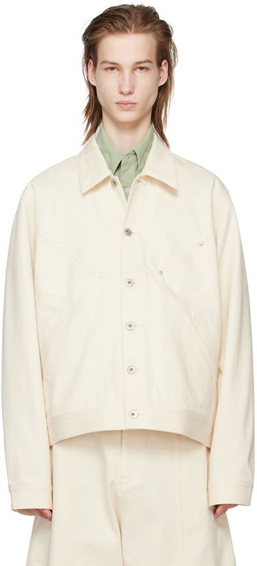 Яке sage NATION Sage Nation Jiji Denim Jacket Бежово | S084, 0