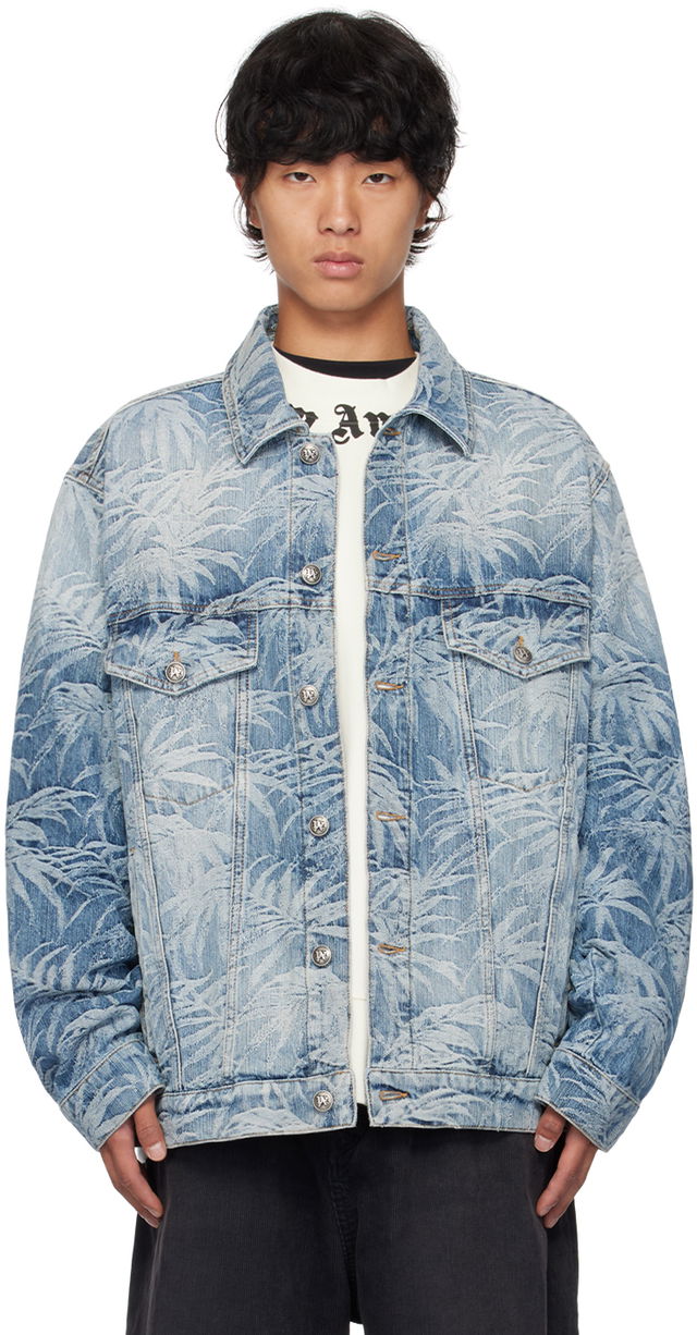 Blue Palms Wash Denim Jacket