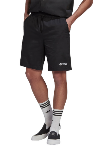 Къси панталони adidas Originals Twill Short Черно | HT1652