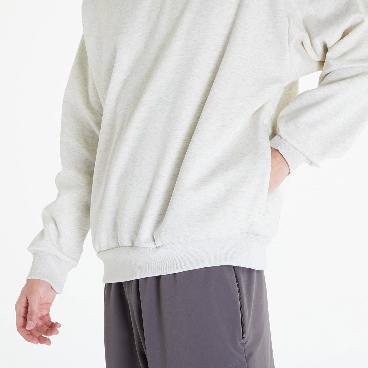 Суитчър adidas Originals Basketball Hoodie UNISEX Бяло | IX1962, 1