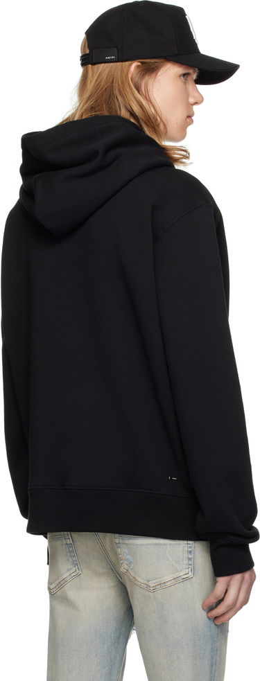 Суитчър AMIRI Staggered Logo Print Hoodie Черно | AMJYHD1094, 2