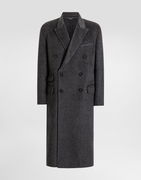 Dolce & Gabbana Double-breasted Wool and Cashmere Coat