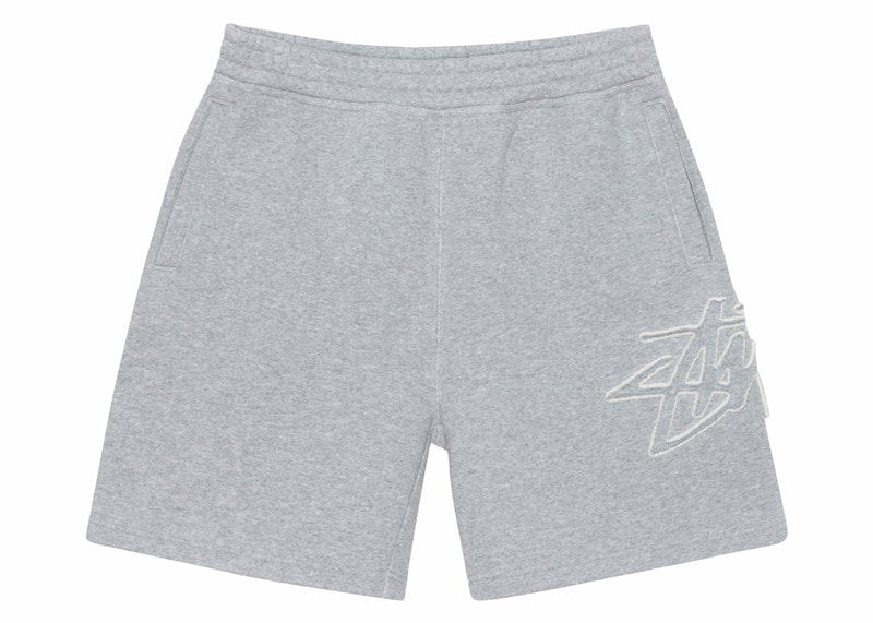 Къси панталони Stüssy Stussy Tonal Applique Fleece Shorts Сиво | 112311
