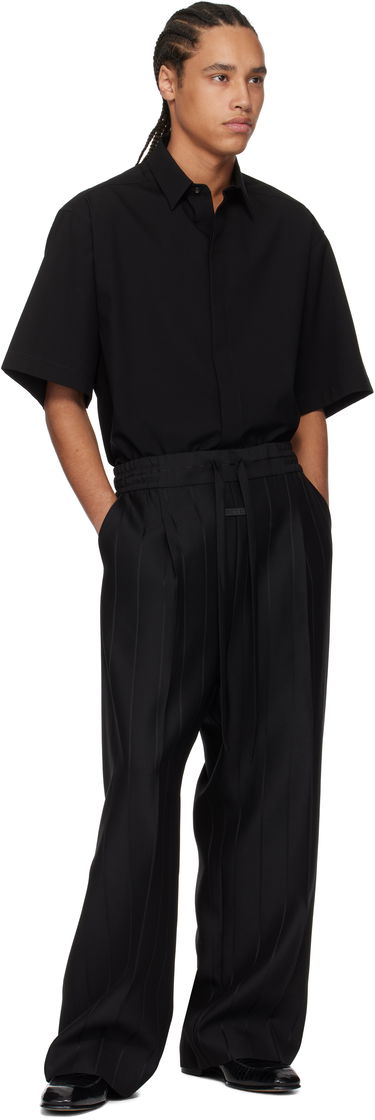 Риза Fear of God Fear of God Oxford Short Sleeve Shirt Черно | FGE250-518OXF, 4