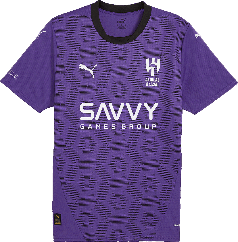 Фланелка Puma Al Hilal SFC Third Jersey Replica w/o Sponsor 2024/25 Лилаво | 778883-03