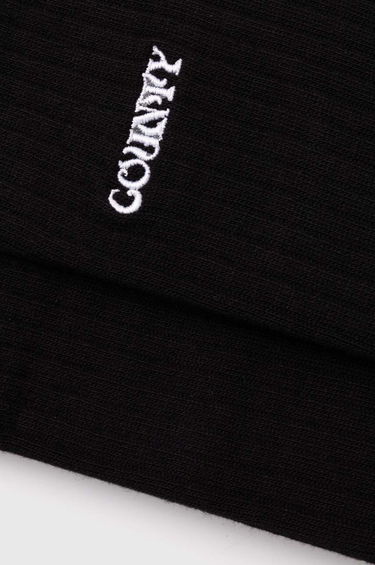Чорапи Marcelo Burlon Manifesto Logo Shorts Socks Черно | CMRA015S24KNI0021001, 1