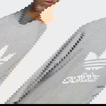 Суитчър adidas Originals Adicolor Classics Trefoil Crewneck Сиво | IA4857, 3