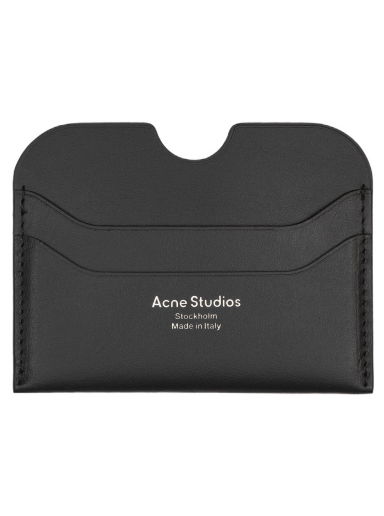 Портфейл Acne Studios Logo Card Holder Черно | CG0193- 900