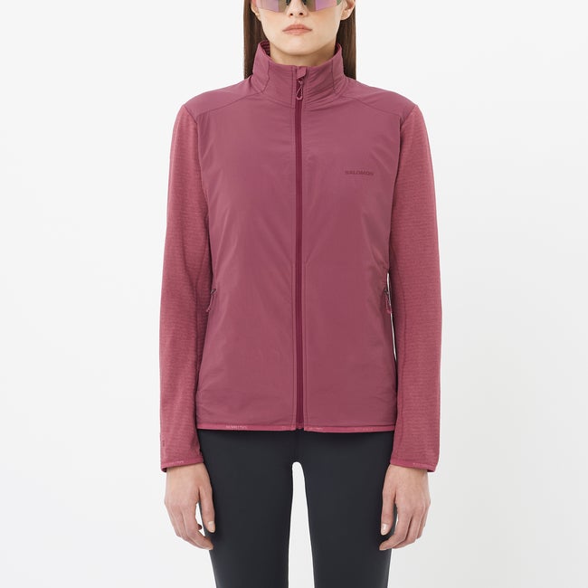 Яке Salomon Lightwarm Hybrid Jacket Розово | LC2707600, 0