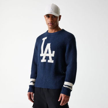 Пуловер New Era New Era MLB LA Dodgers Knit Sweater Тъмно синьо | 60684329, 1