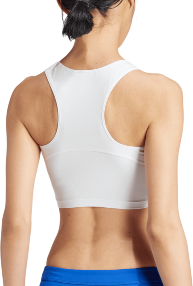Потник adidas Originals Adizero Crop Top Бяло | iy5507, 1