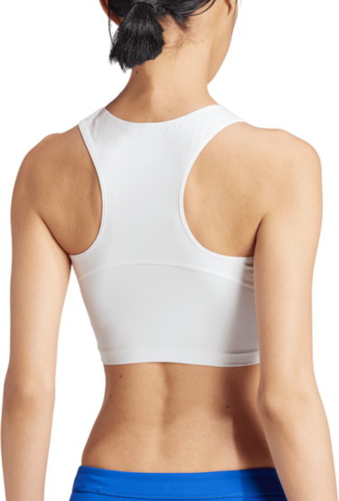 Потник adidas Originals Adizero Crop Top Бяло | iy5507, 1