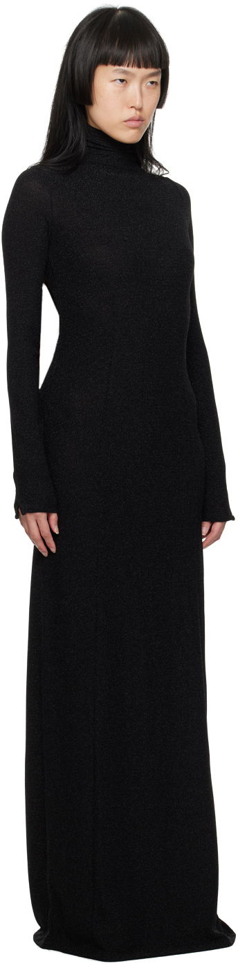 Pокля rag & bone Rag & Bone Lilith Maxi Dress Черно | WAC23H3010T910, 1