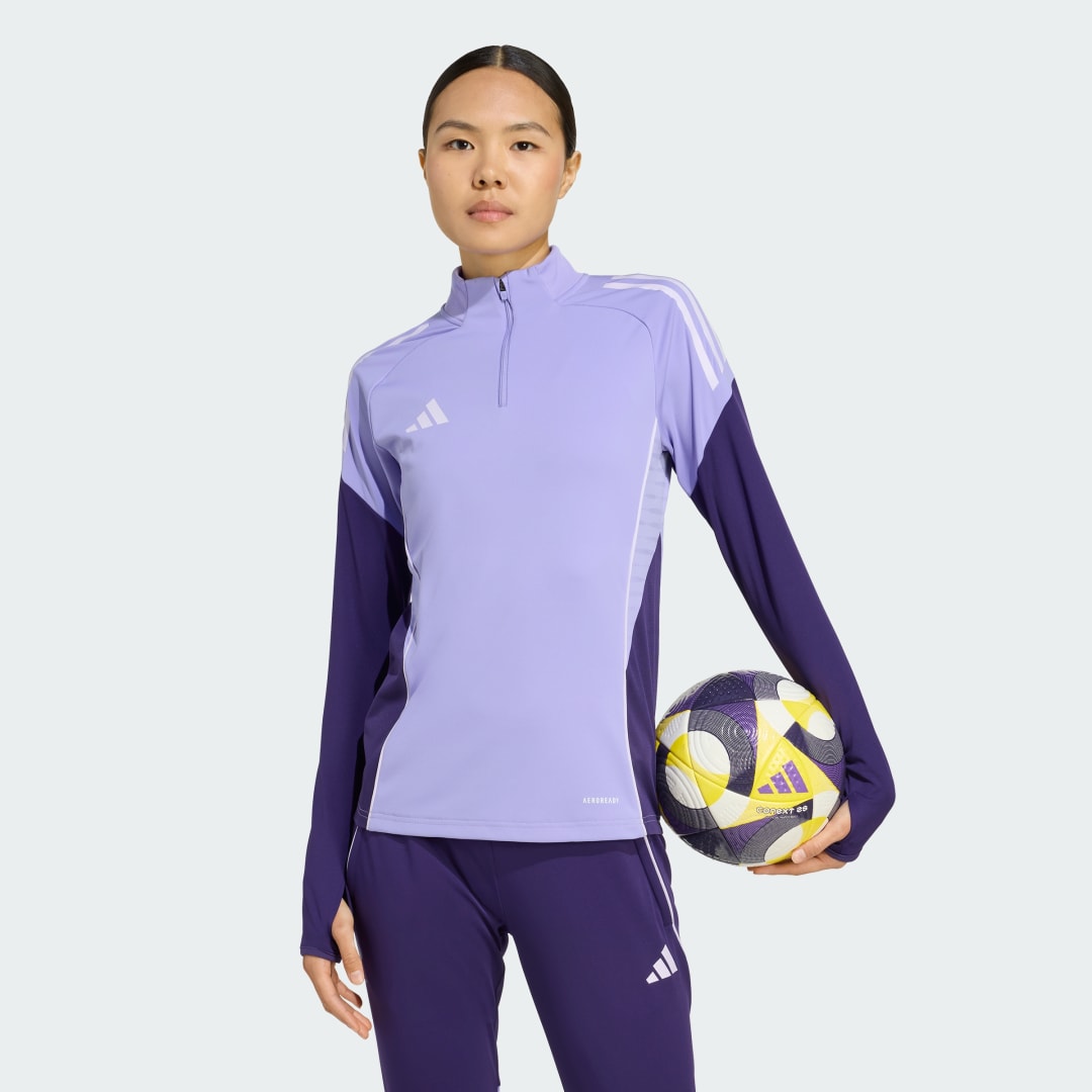 Комплект adidas Performance Tiro 25 Competition Training Quarter-Zip Top Лилаво | JW4385, 0
