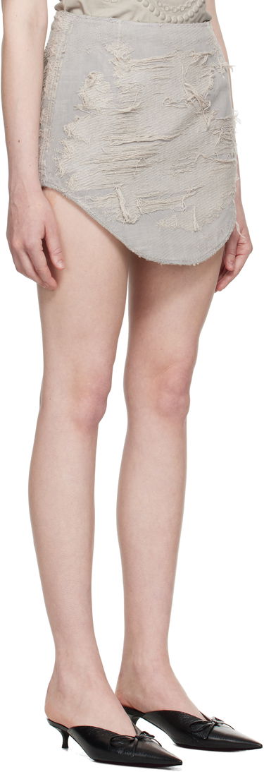 Пола Diesel Diesel De-Ada-Fsg Denim Miniskirt Сиво | A19196 007AJ, 1