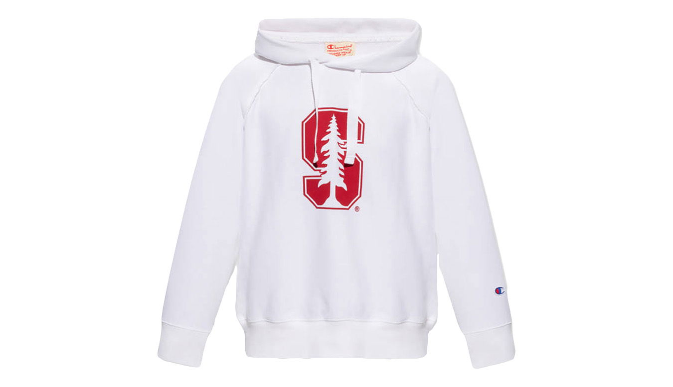 Суитчър Champion Hooded Sweatshirt Бяло | 115110-WW001, 1